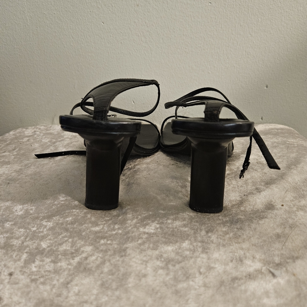 one-time use  black shoes